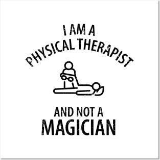 physiotherapist physical therapy gift saying funny Posters and Art